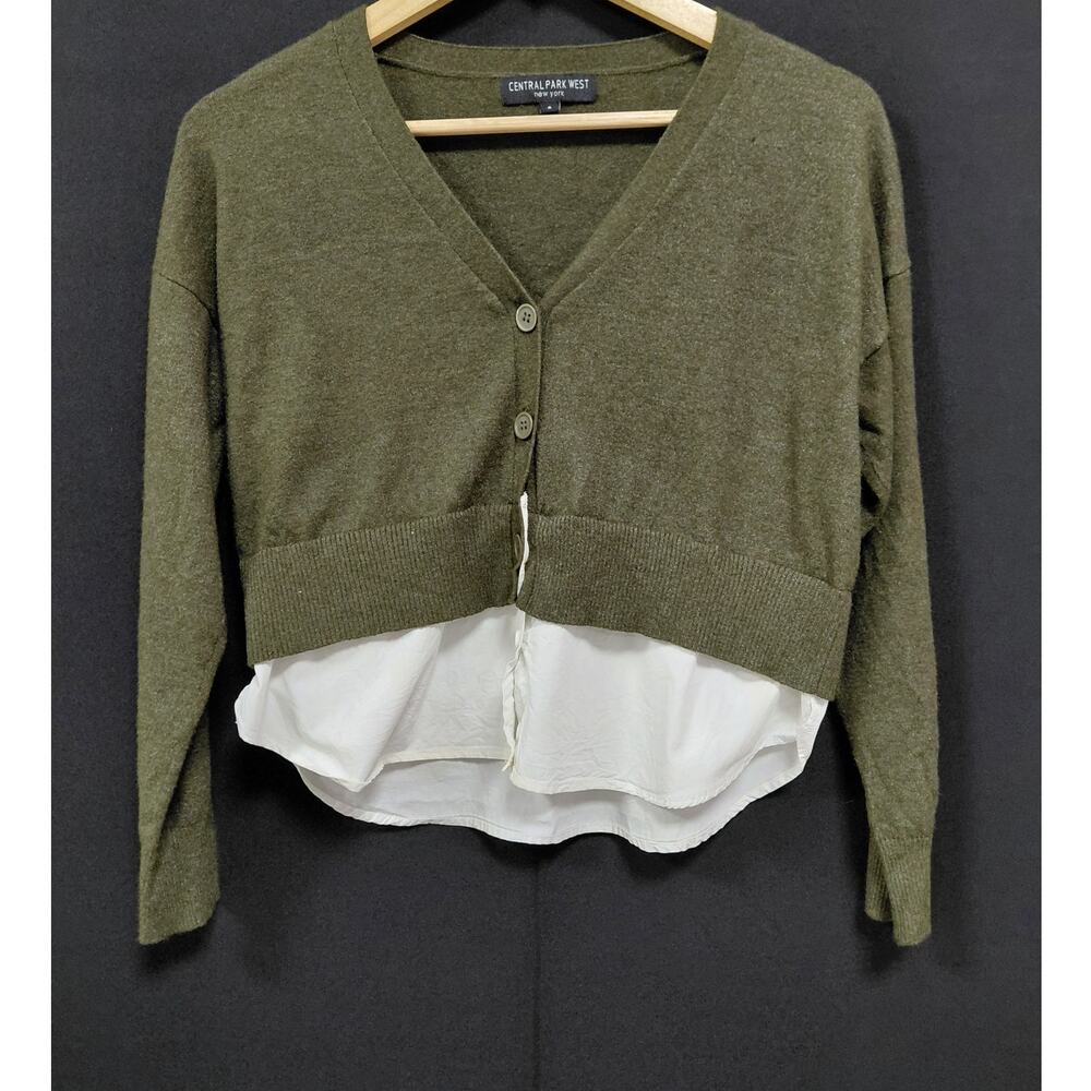 CENTRAL PARK WEST new york Layered Knit Sweaters Size S